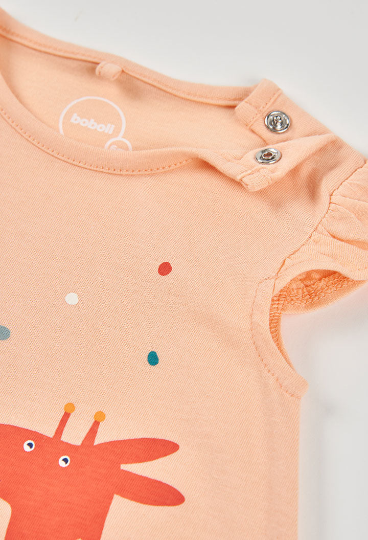 SAFARI RAINBOW BABY ROMPER
