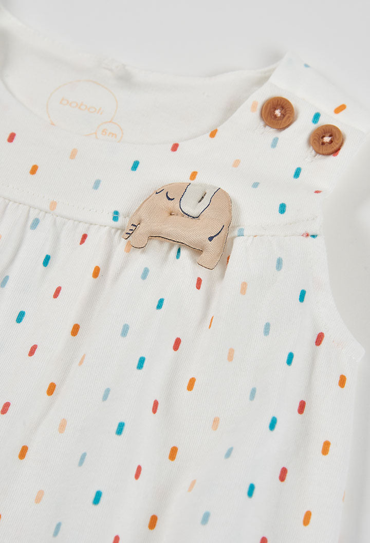 ELEPHANT CONFETTI ROMPER