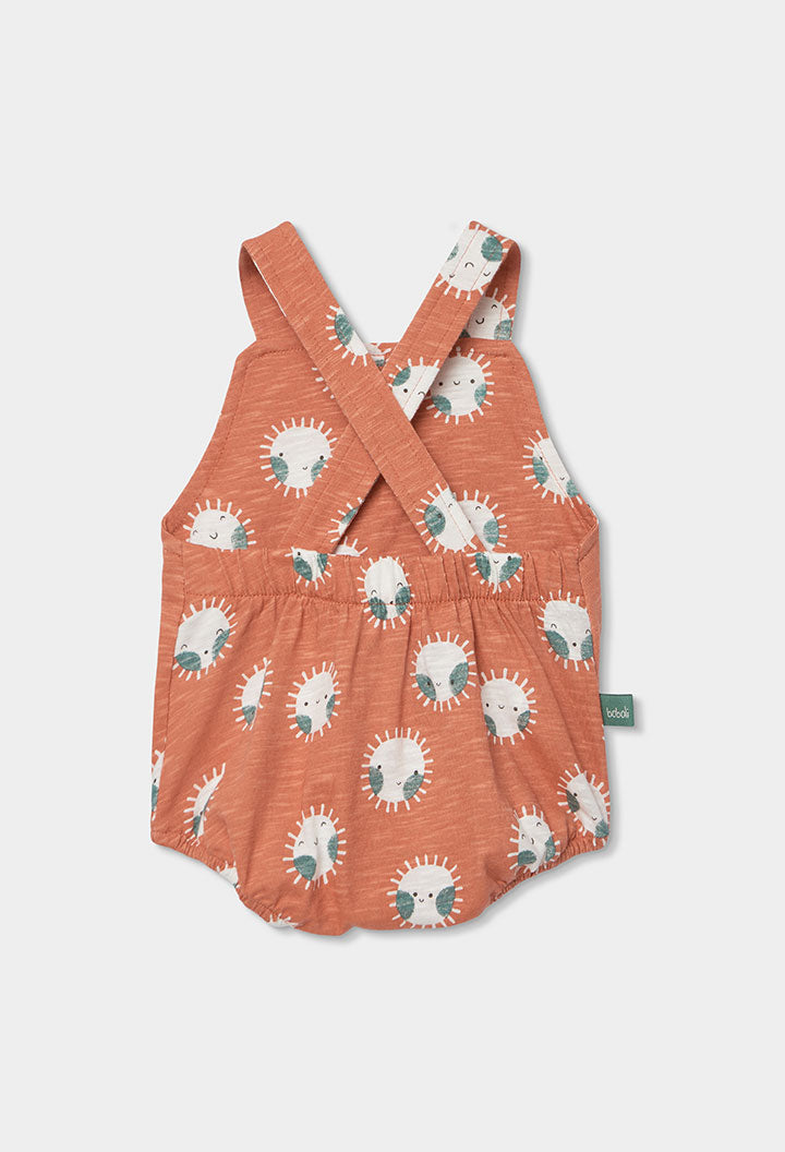 SUNNY DAYS TERRACOTTA ROMPER