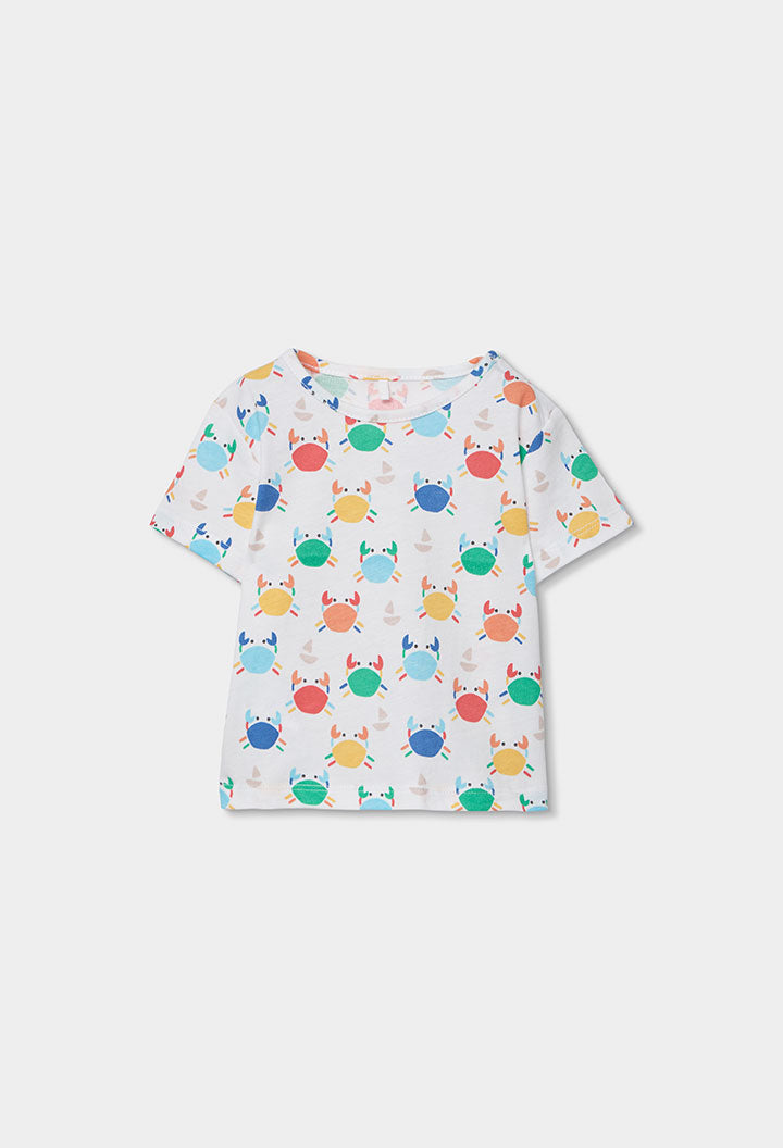 OCEAN CRAB DENIM BABY SET