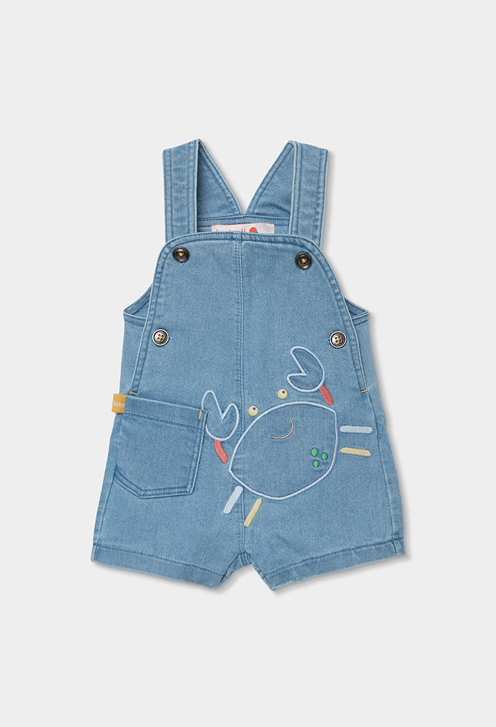OCEAN CRAB DENIM BABY SET