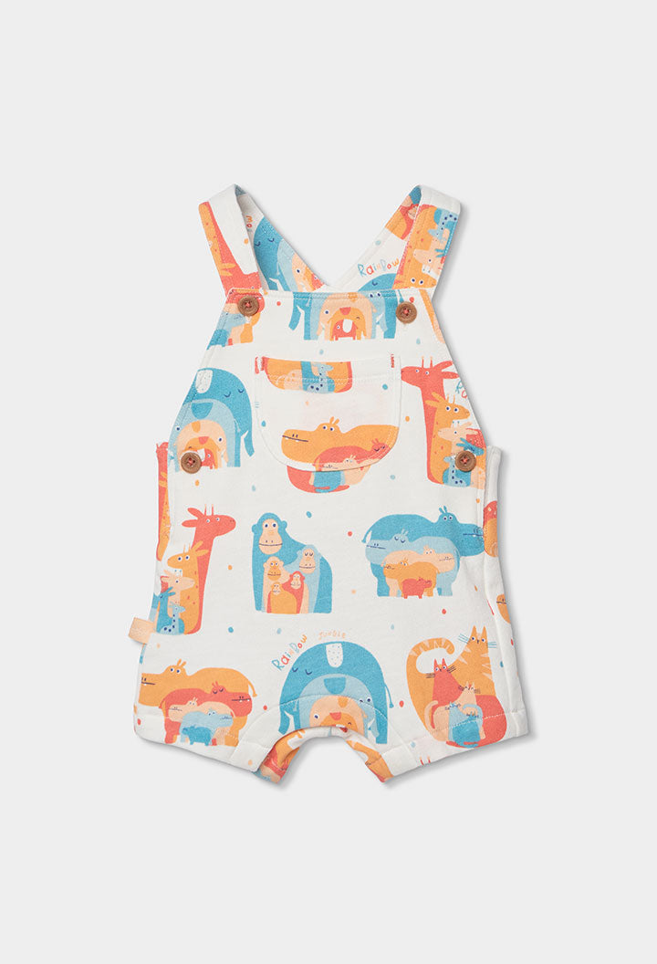 RAINBOW SAFARI DUNGAREE SET