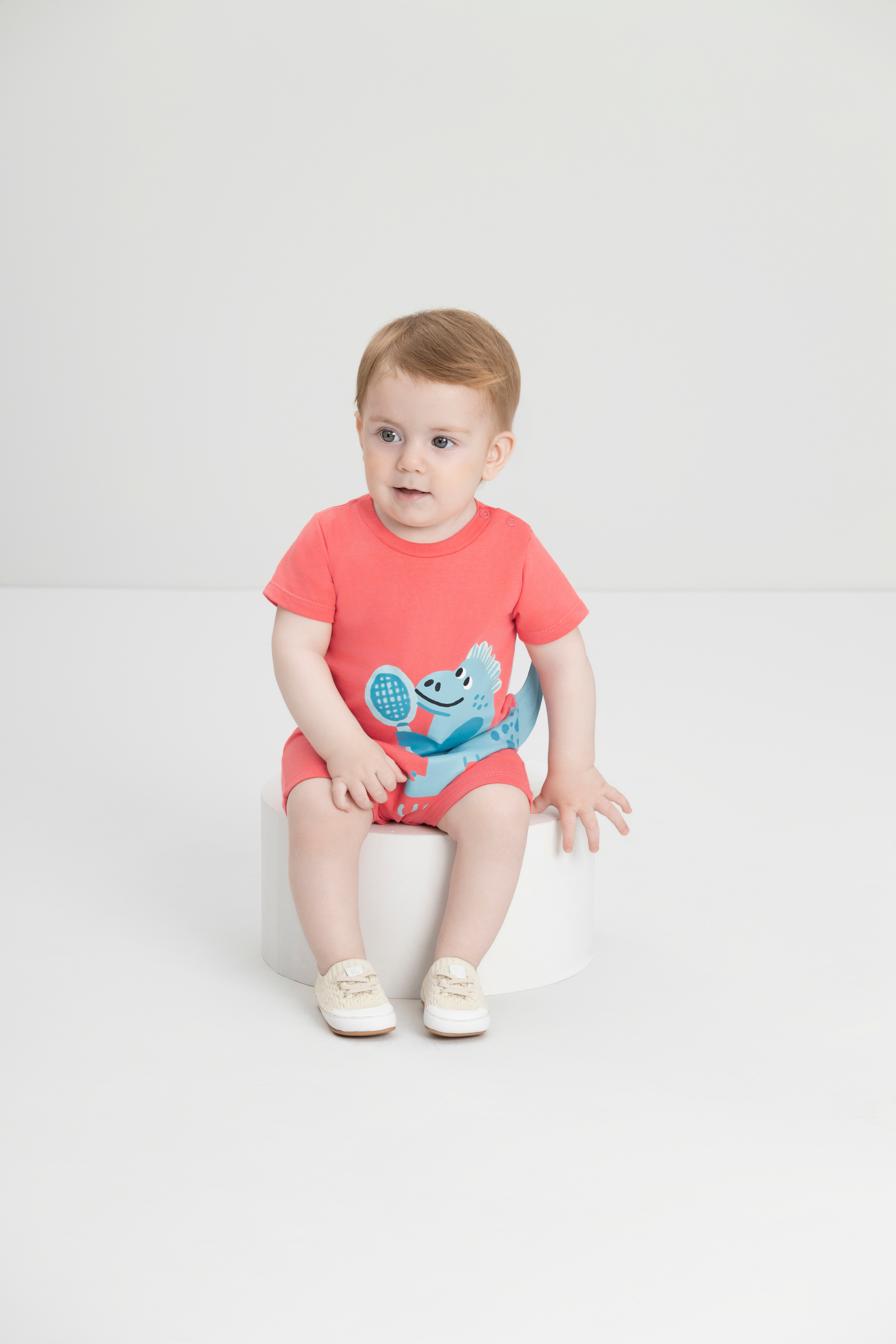 DINO TENNIS ROMPER