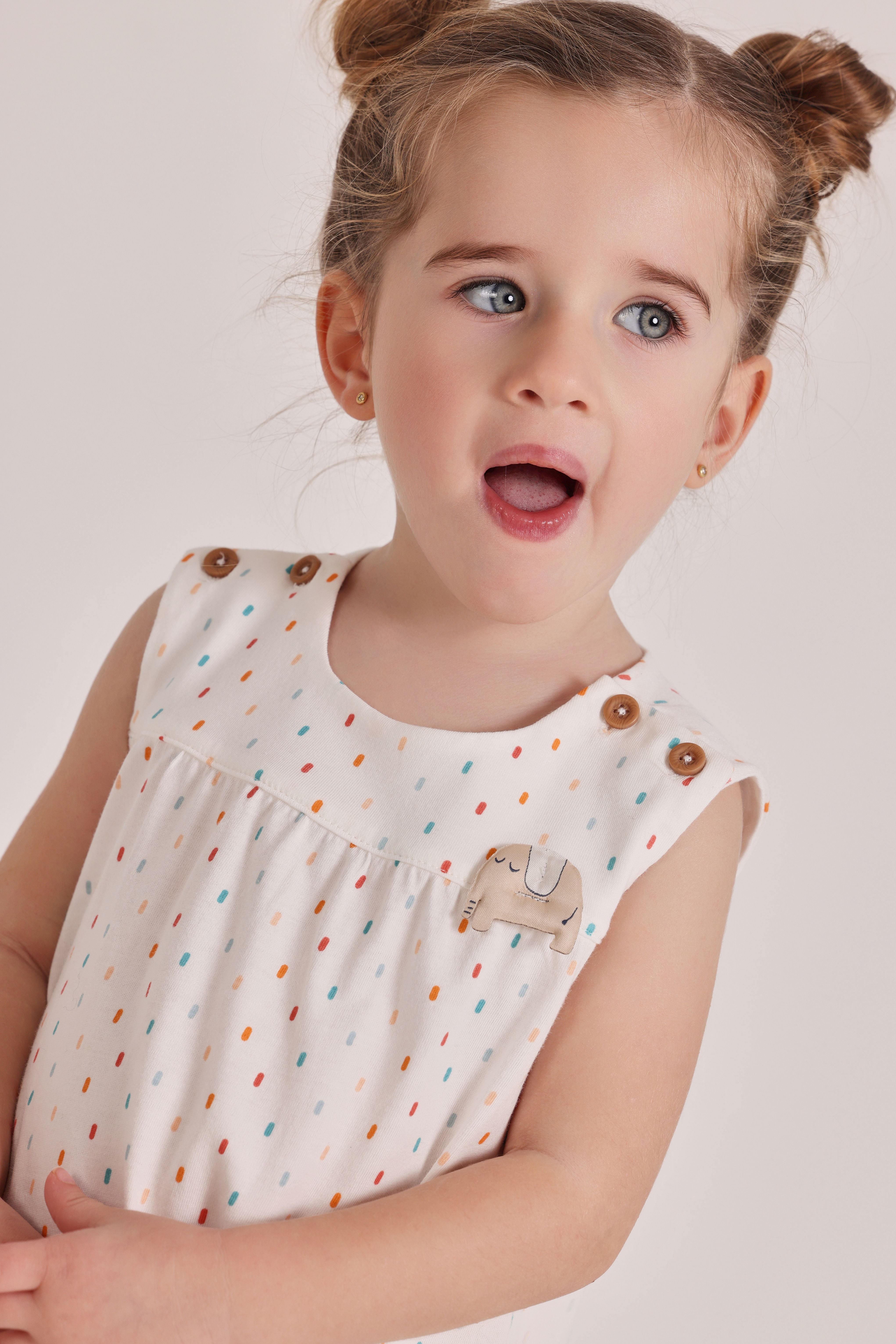 ELEPHANT CONFETTI ROMPER