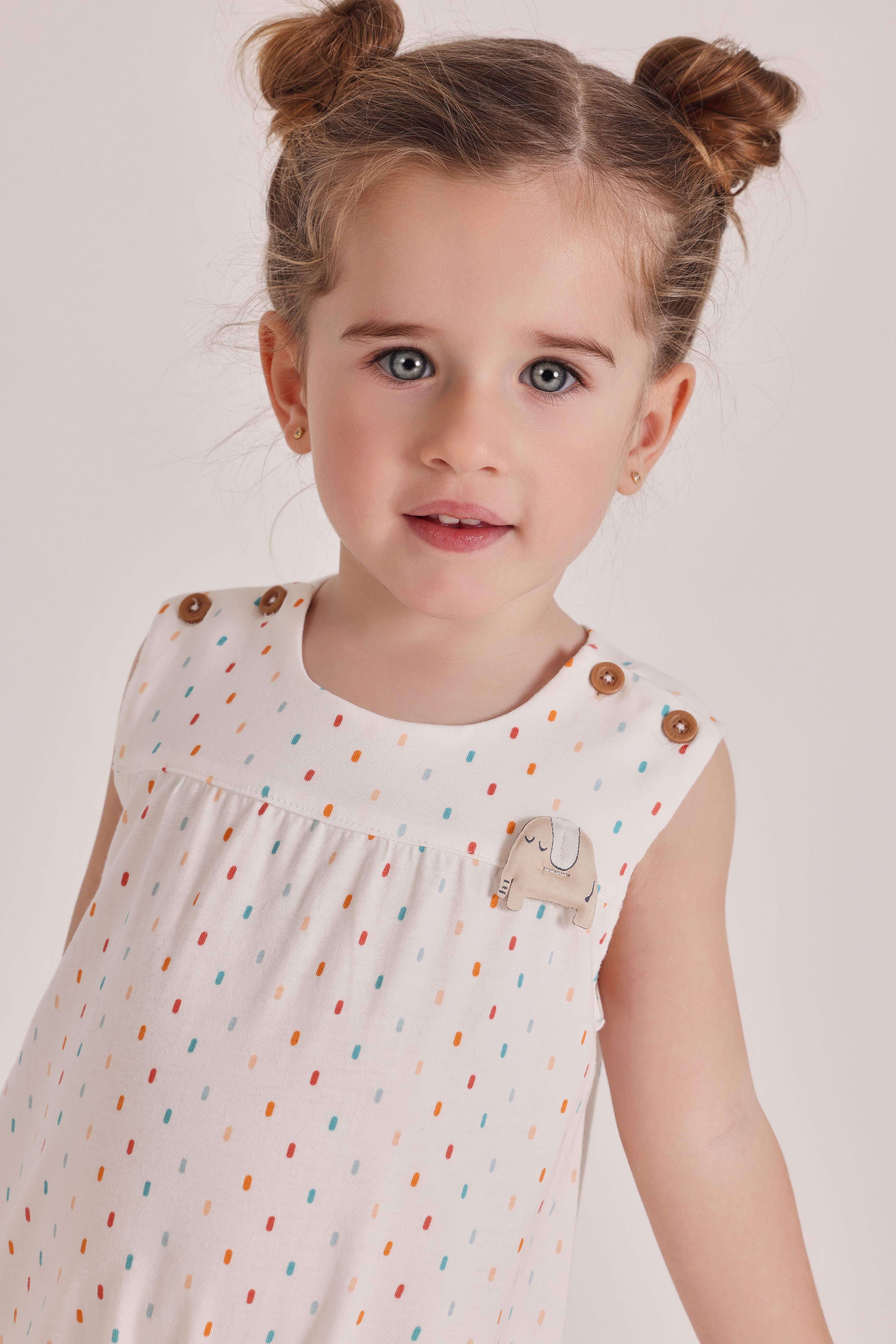ELEPHANT CONFETTI ROMPER