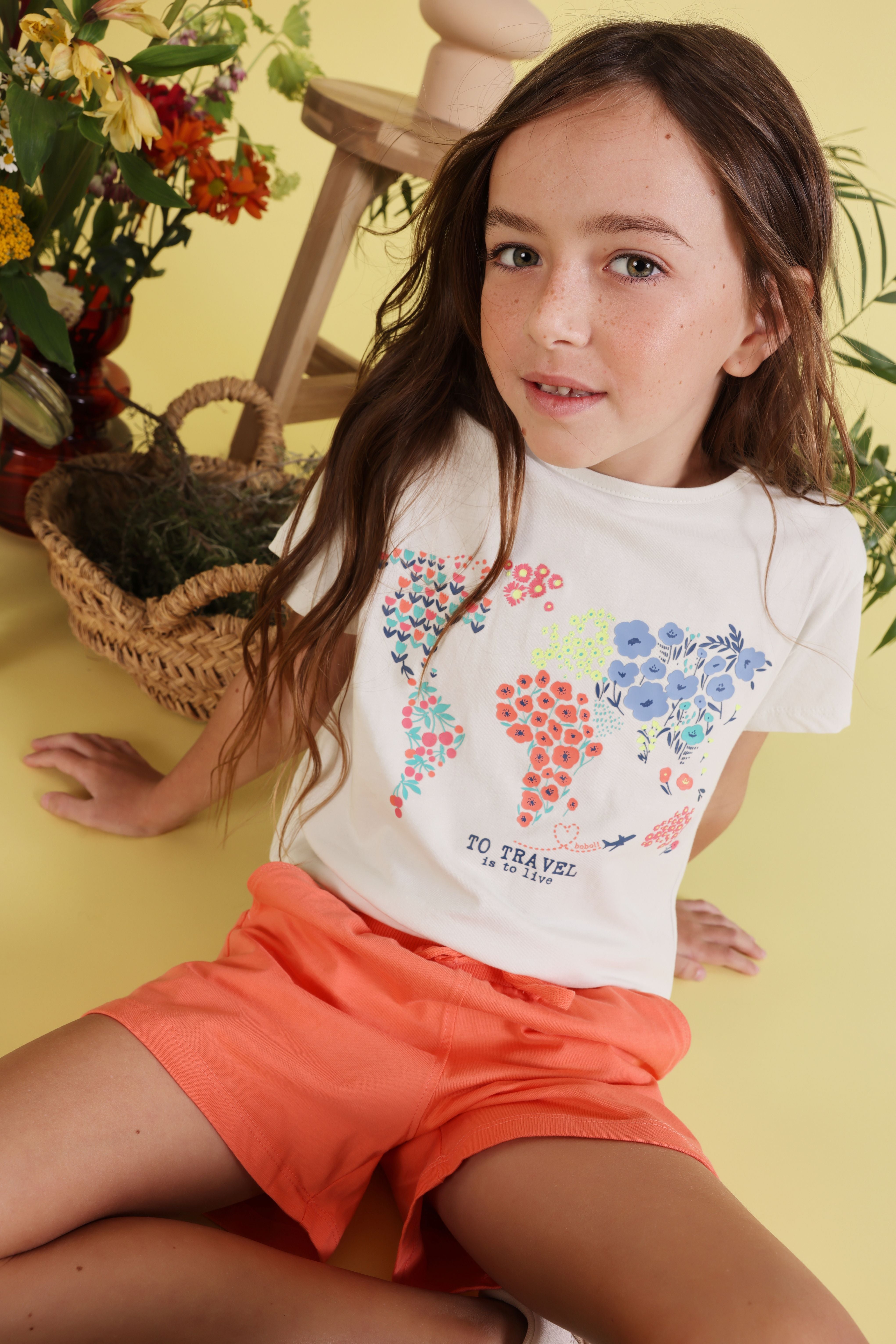 WORLD BLOOM SHORT SET