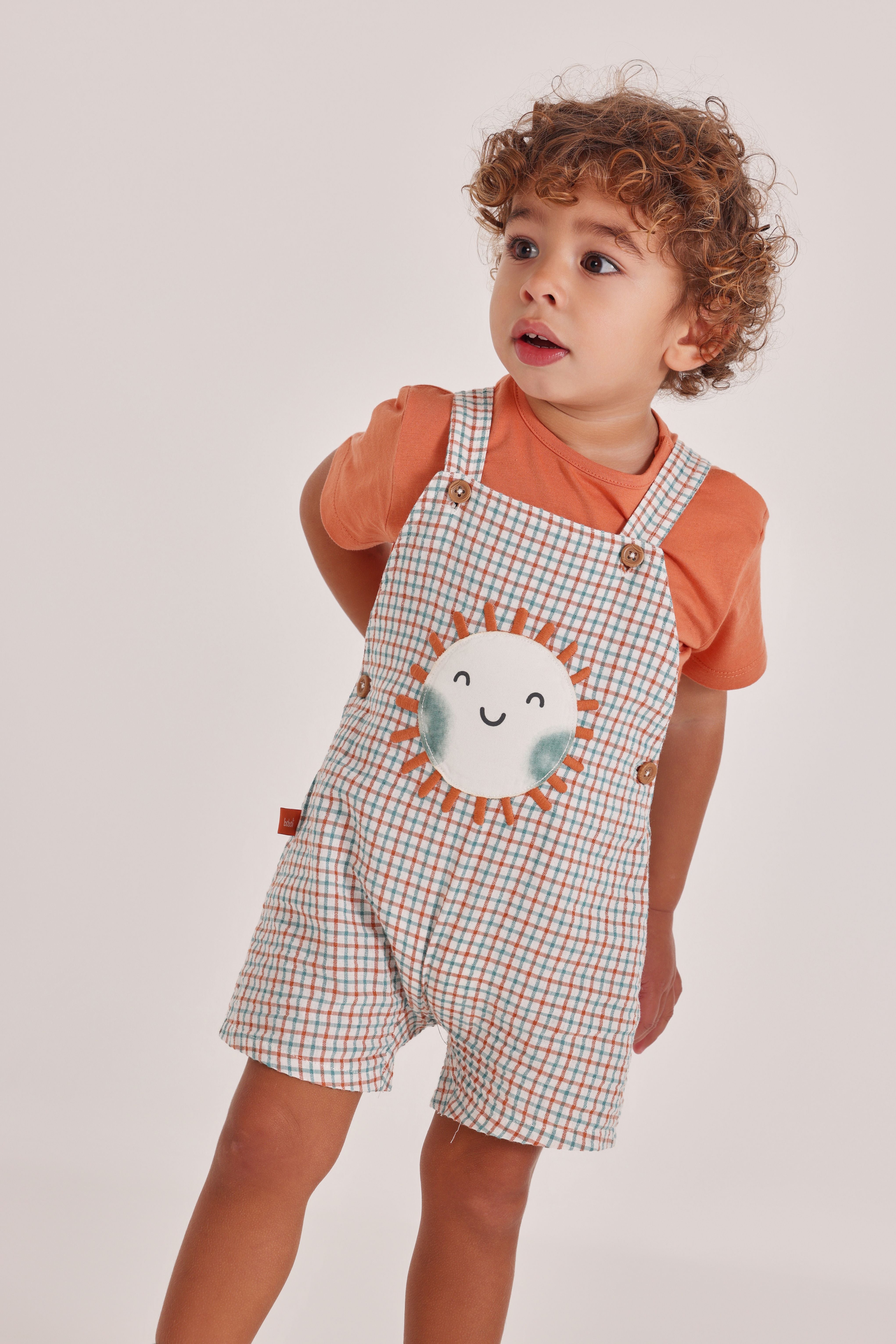 SUNNY DAYS BABY DUNGAREE SET