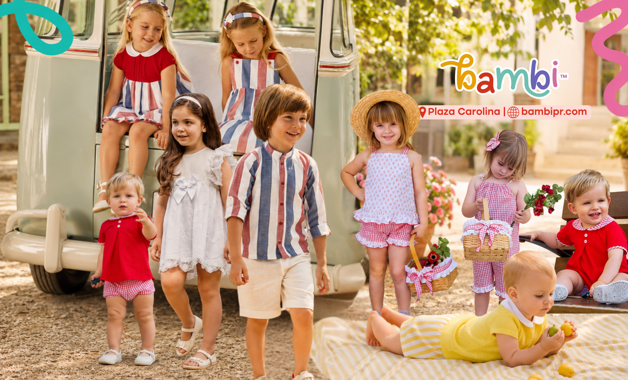 Spring–Summer 2026 collection featuring timeless baby and kids pieces. Soft fabrics, delicate details and including European style, perfect for everyday elegance or special occasions.