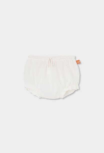 WHITE EYELET BABY SET