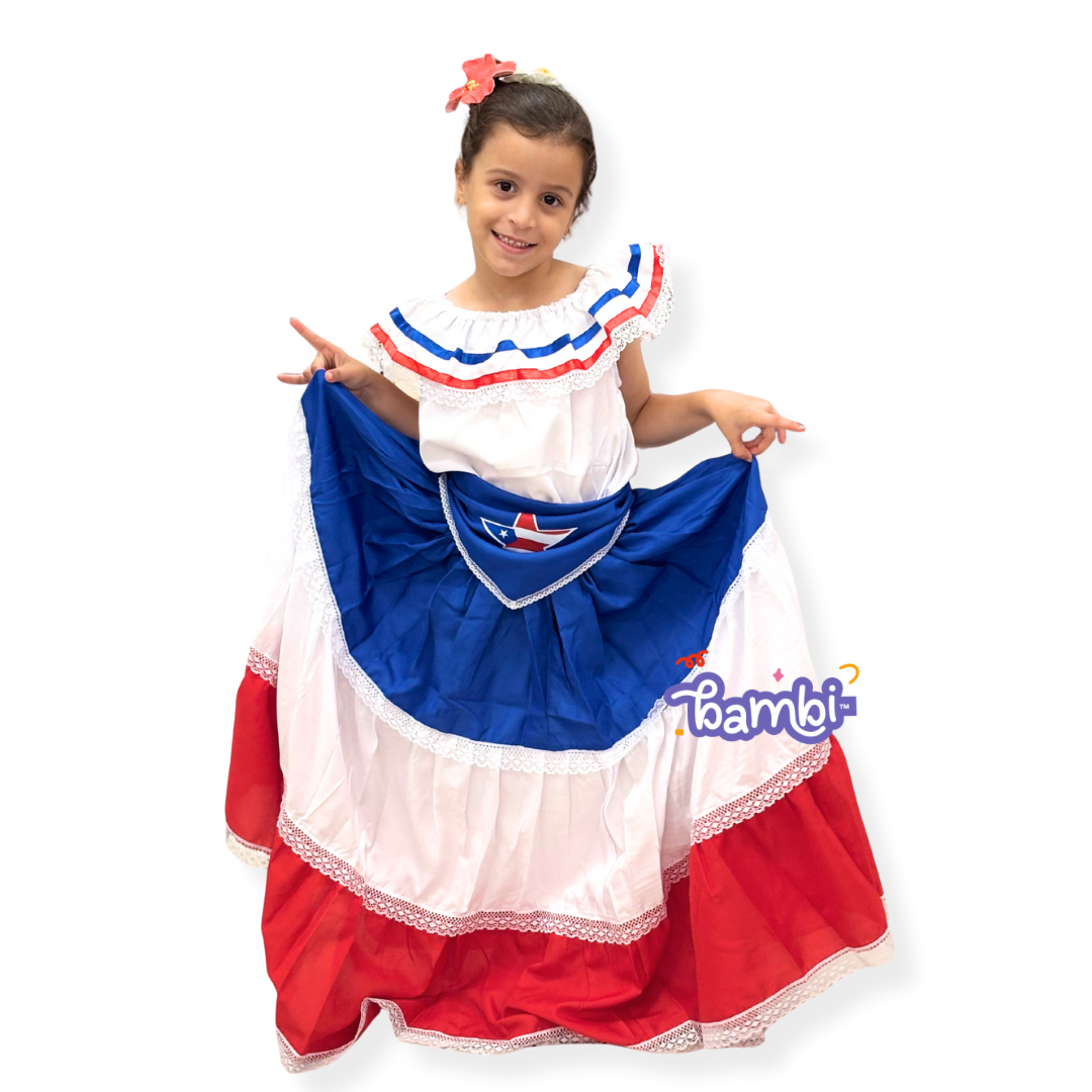 PLENA FALDA 3 COLORES BANDERA PR