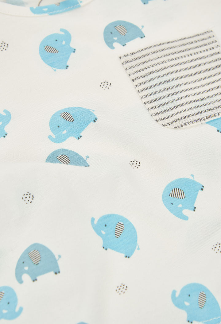 LITTLE BLUE ELEPHANT BABY SET