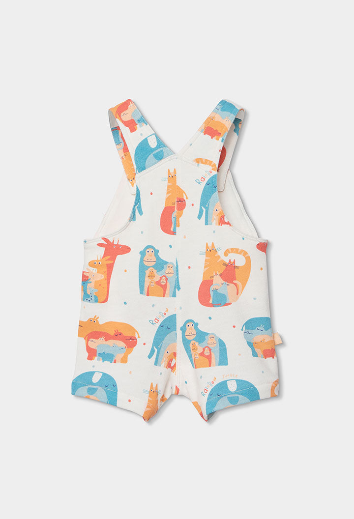 RAINBOW SAFARI DUNGAREE SET