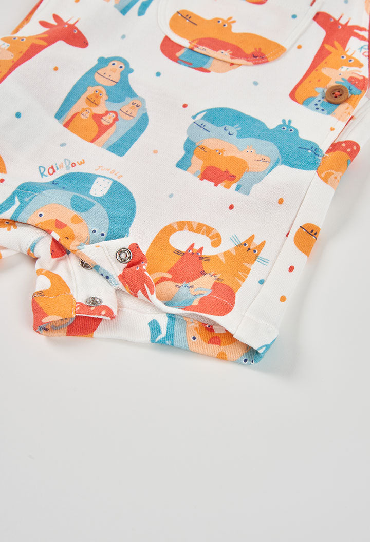 RAINBOW SAFARI DUNGAREE SET
