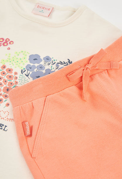 WORLD BLOOM SHORT SET