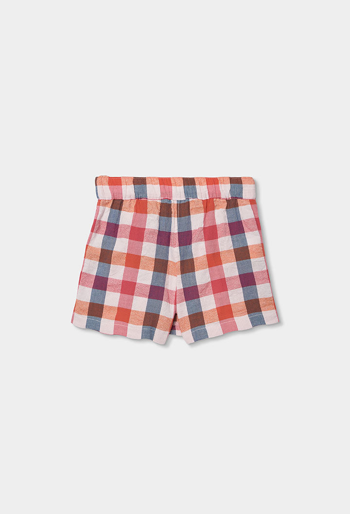 PLAID SKORT SET