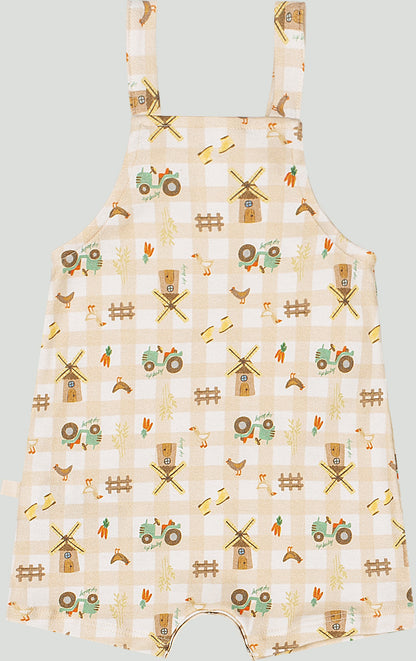 ENCHANTED FARM SET | PREMIUM BABY OVERALLS & BODY