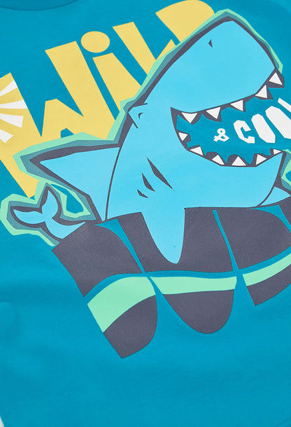 WILD SHARK SHORT SET