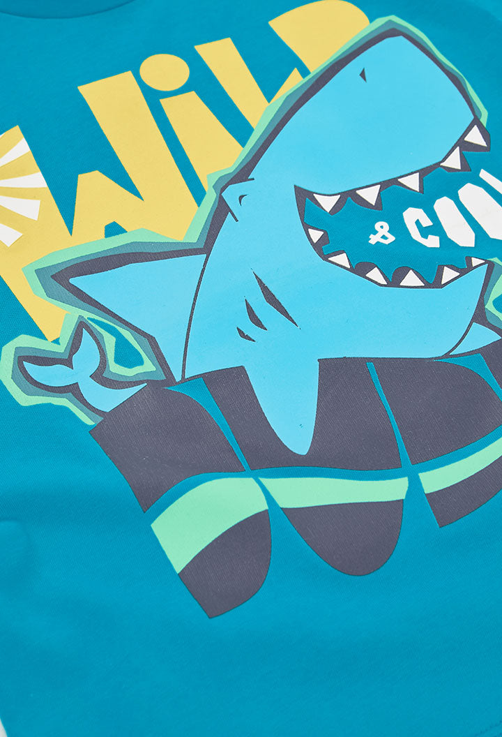 WILD SHARK SHORT SET