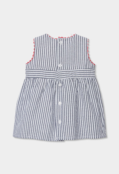 SAILOR STRIPES BABY DRESS