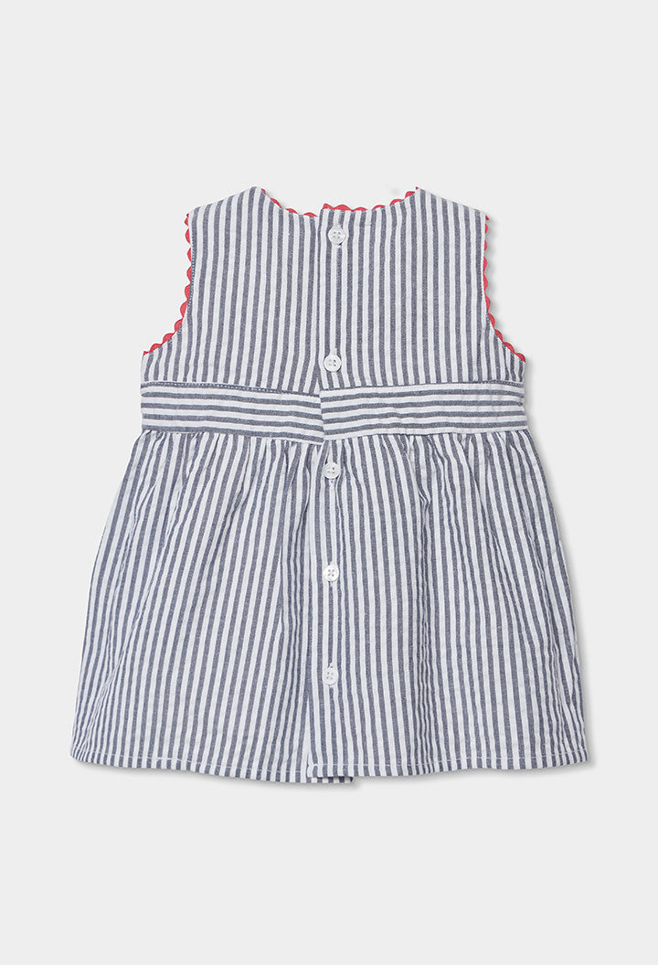 SAILOR STRIPES BABY DRESS