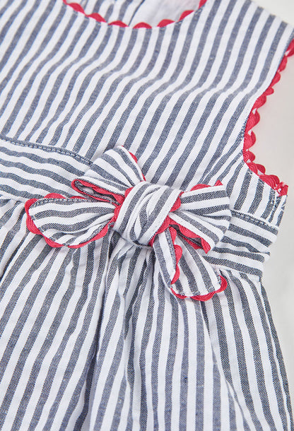 SAILOR STRIPES BABY DRESS