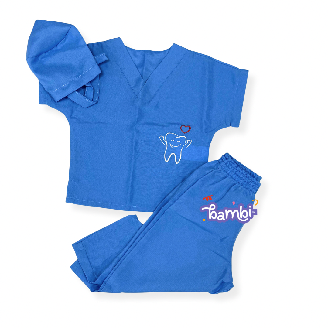 DENTIST COSTUME (SCRUB UNIFORM)