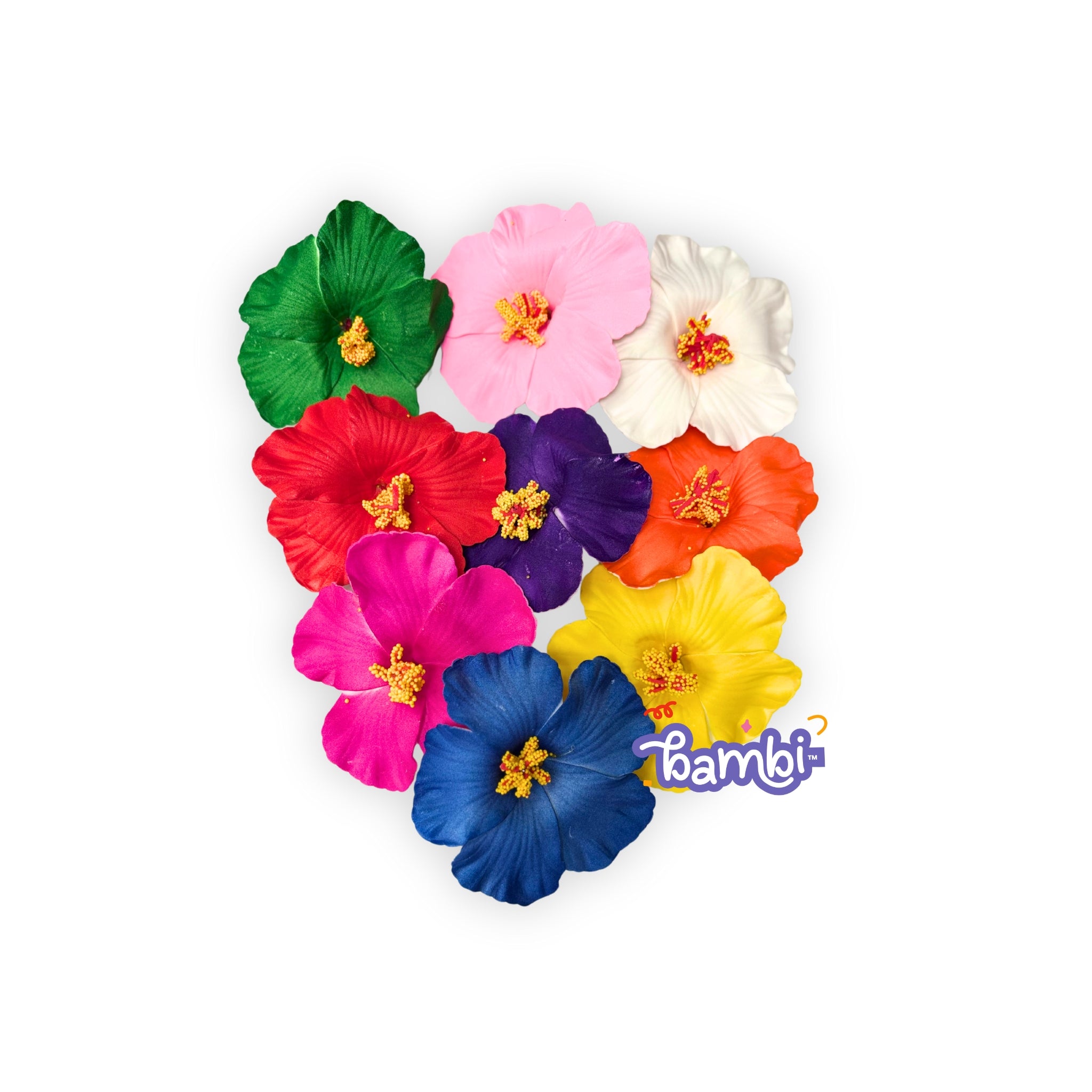 Flores Artificiales para el pelo