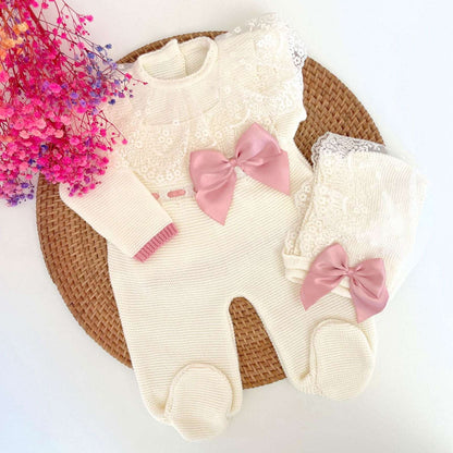 Peto Romana Con puntilla en Cuello - Bambi