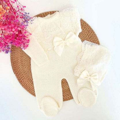 Peto Romana Con puntilla en Cuello - Bambi
