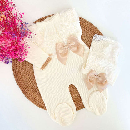 Peto Romana Con puntilla en Cuello - Bambi