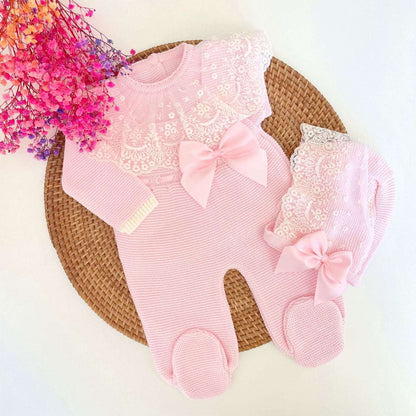 Peto Romana Con puntilla en Cuello - Bambi