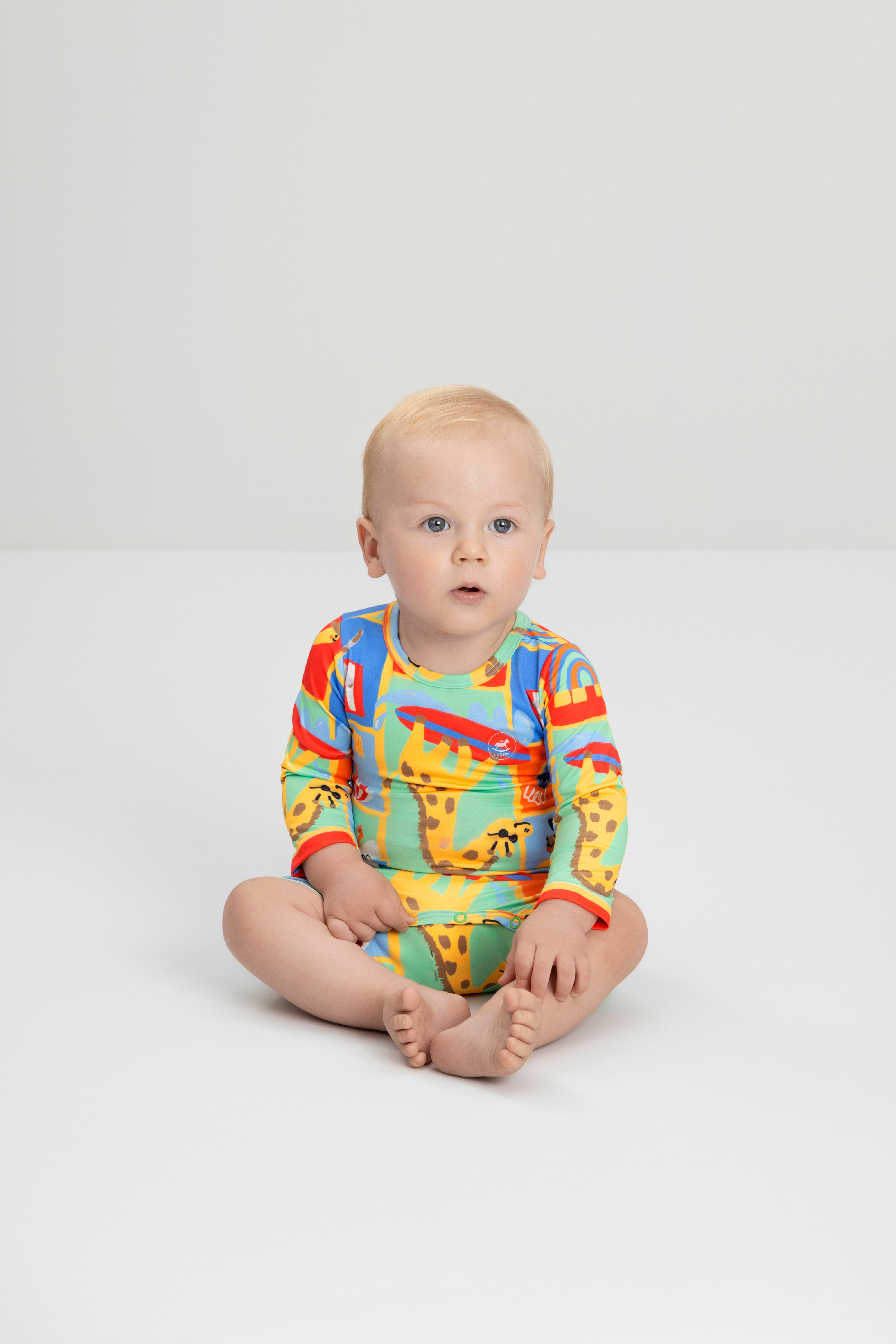 SAFARI SPLASH UPF 50+ BABY SUN PROTECTION ROMPER