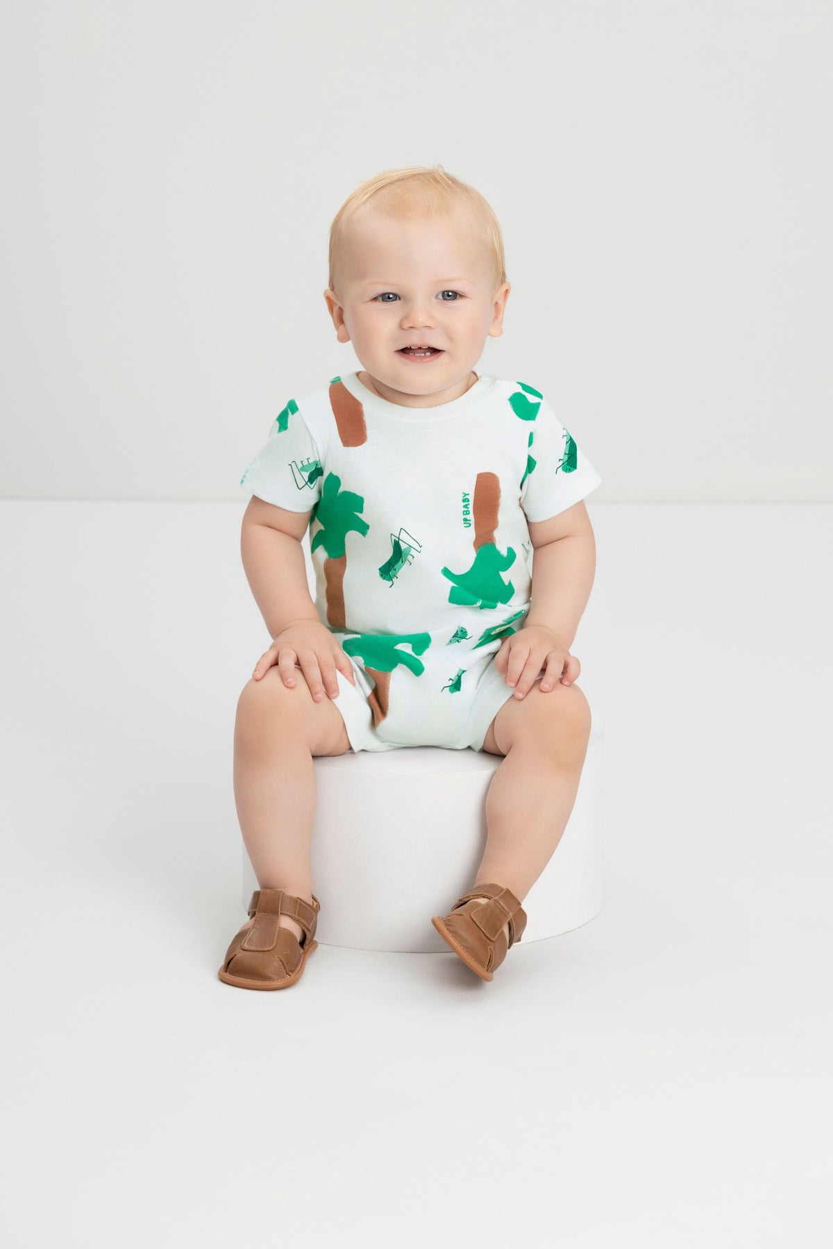 TROPICAL PALMS ROMPER