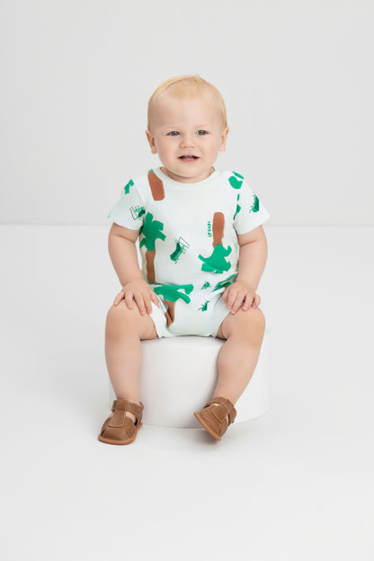 TROPICAL PALMS ROMPER