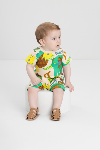 FANTASTIC SAFARI ROMPER