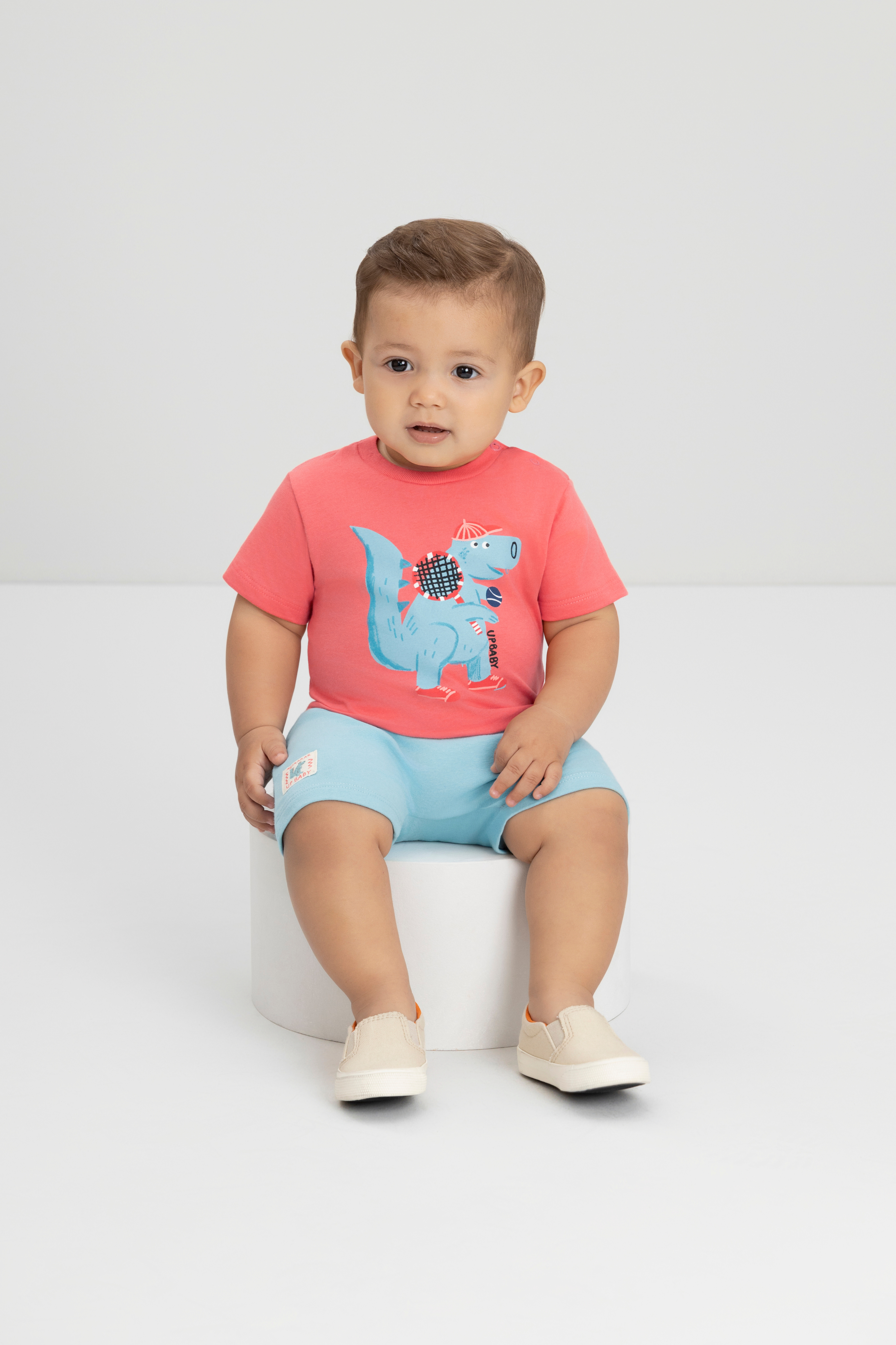 DINO TENNIS ADVENTURE SET – T-SHIRT & BERMUDA