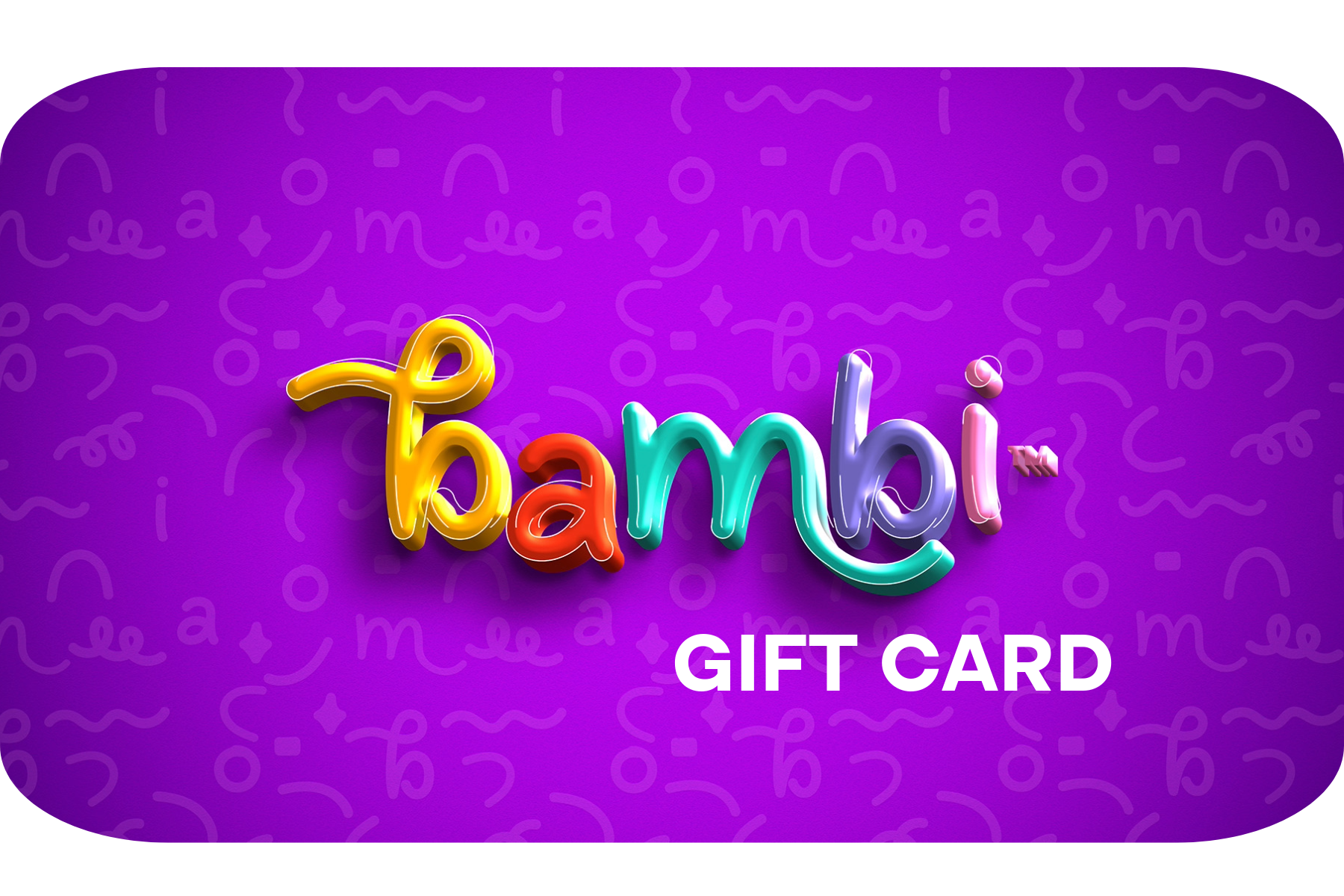 Bambi Gift Card