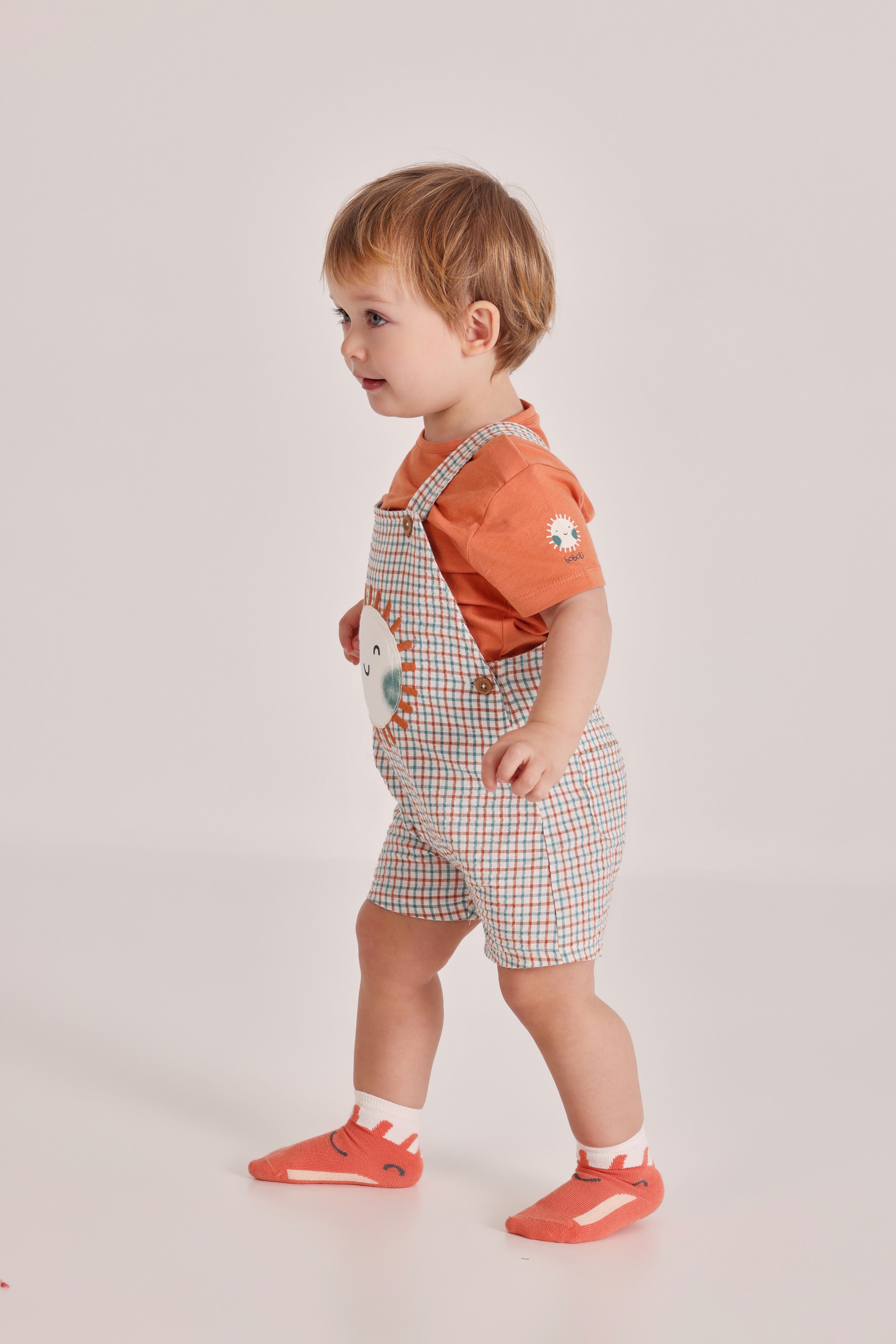 SUNNY DAYS BABY DUNGAREE SET