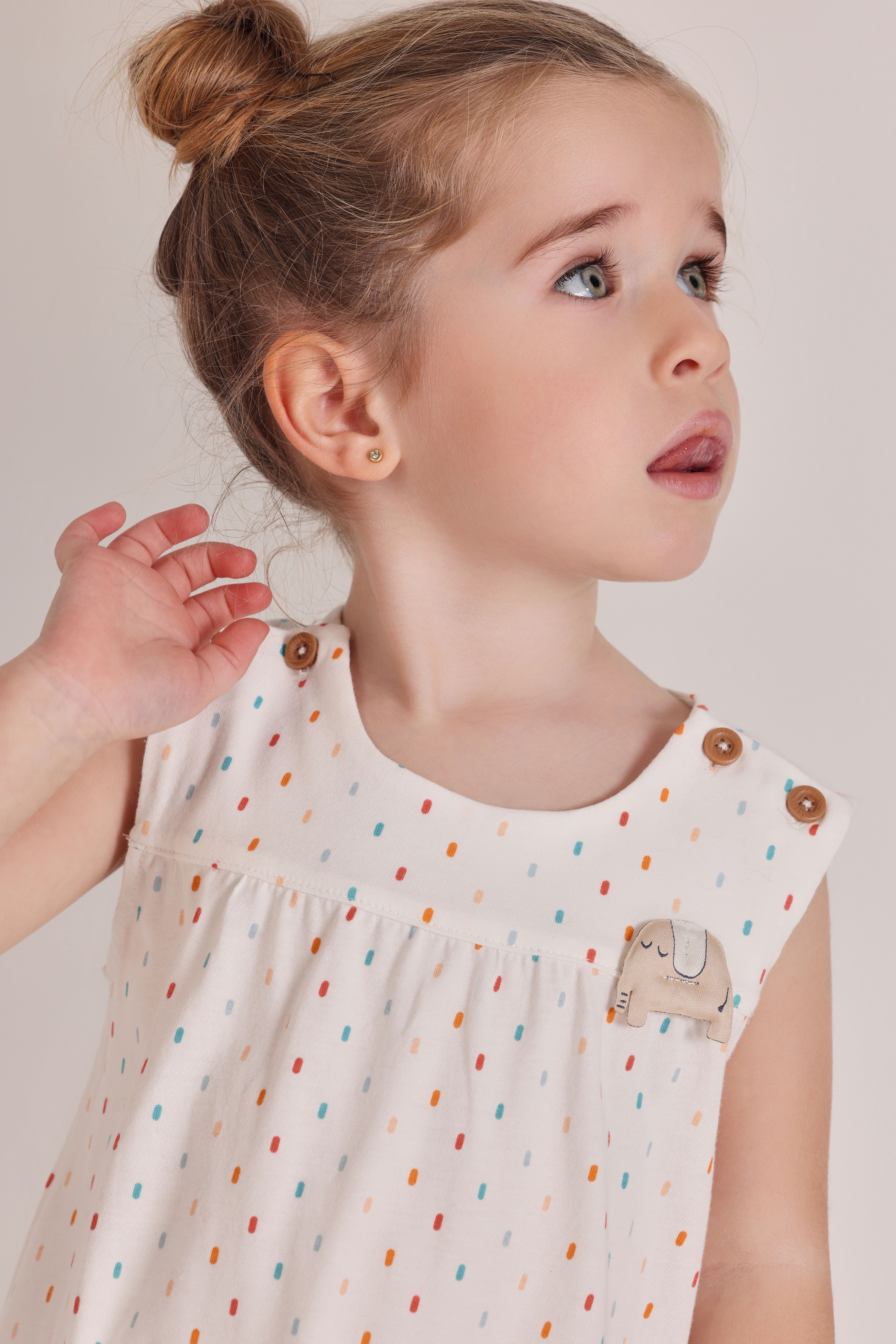 ELEPHANT CONFETTI ROMPER