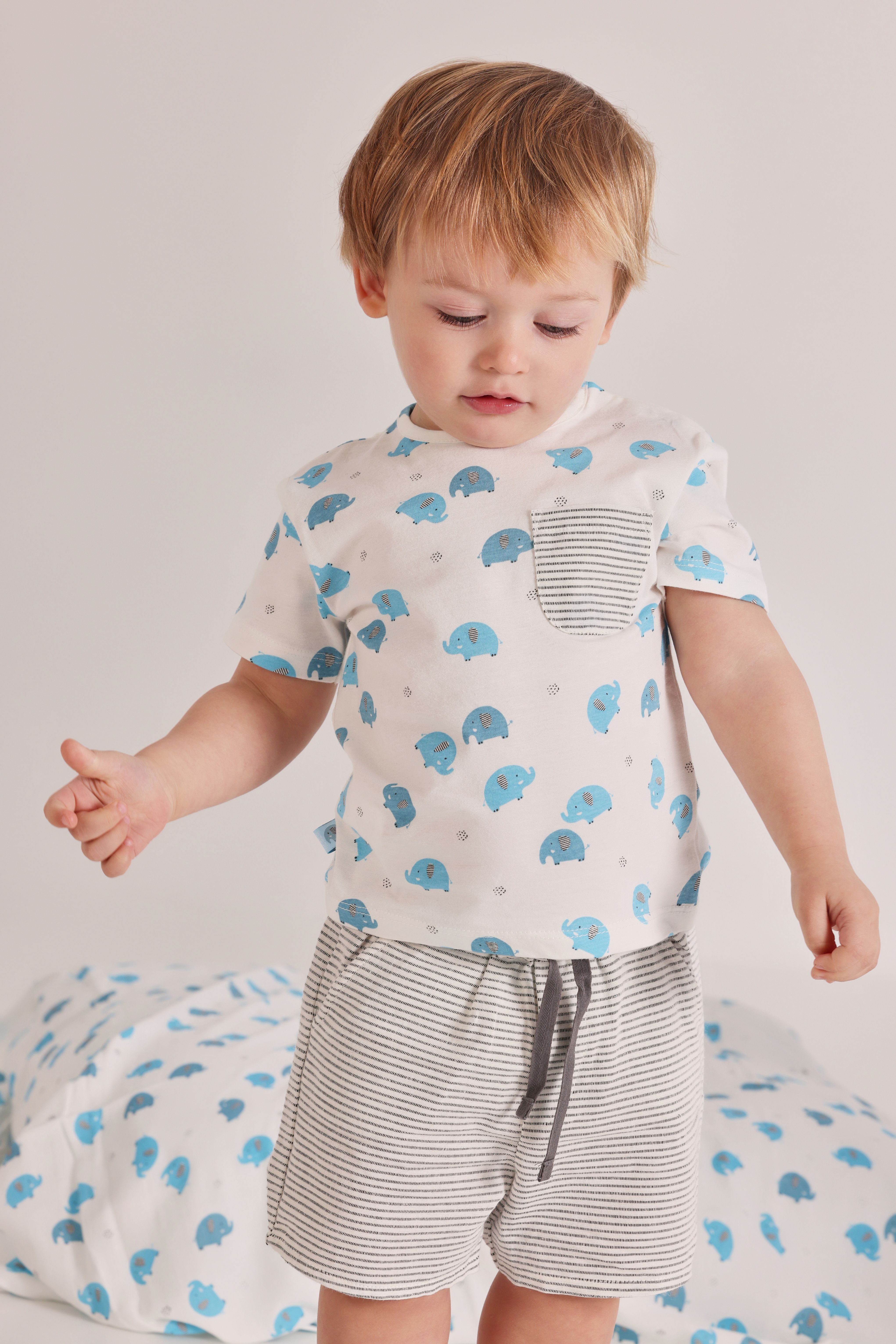LITTLE BLUE ELEPHANT BABY SET